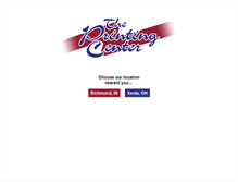 Tablet Screenshot of printing-center.net